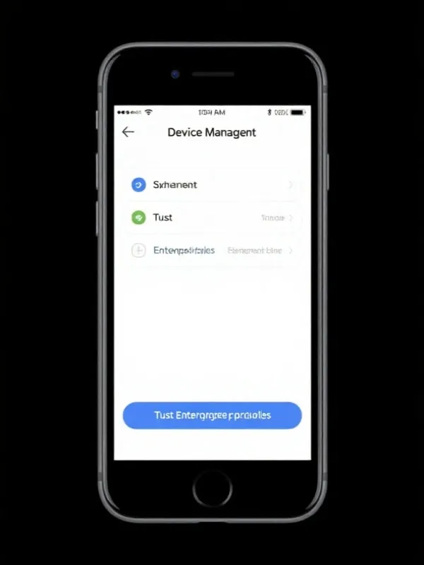 iOS 信任证书设置演示
